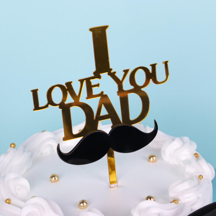 Love You Dad Cake 6"