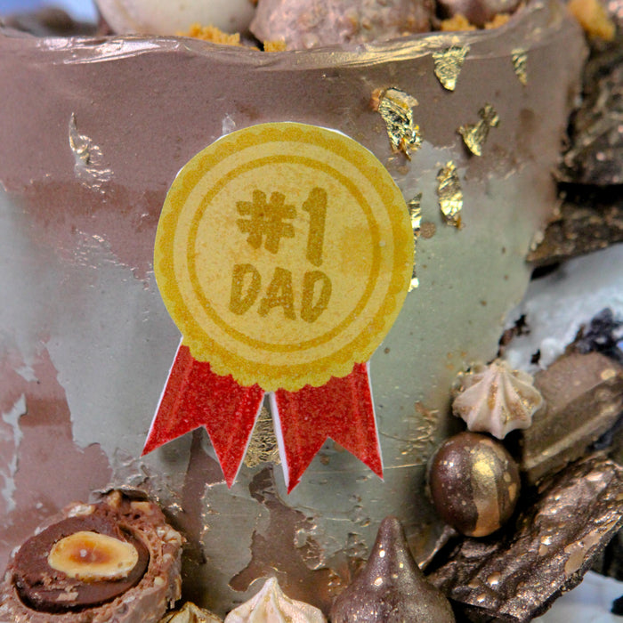 Heroic Father's Day 4 inch - Cake Together - Online Father’s Day Cake & Gift Delivery