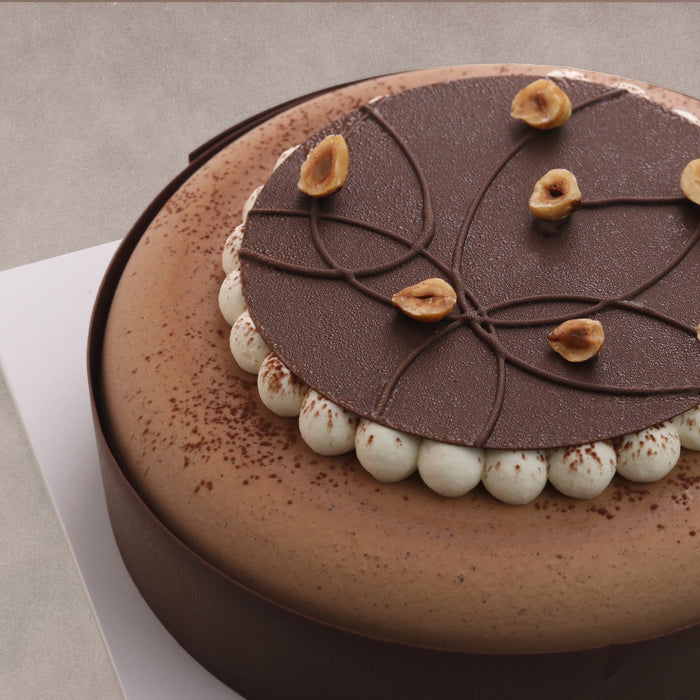 Hazelnut Mousse Cake 7"
