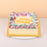 Under the Sea Square Party Cake 8 inch