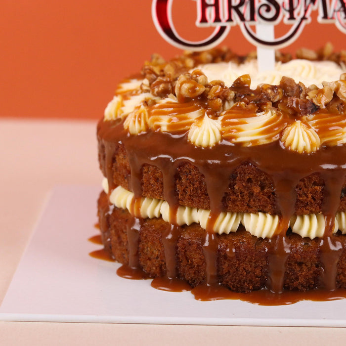 Christmas Carrot Walnut Cake 6 inch