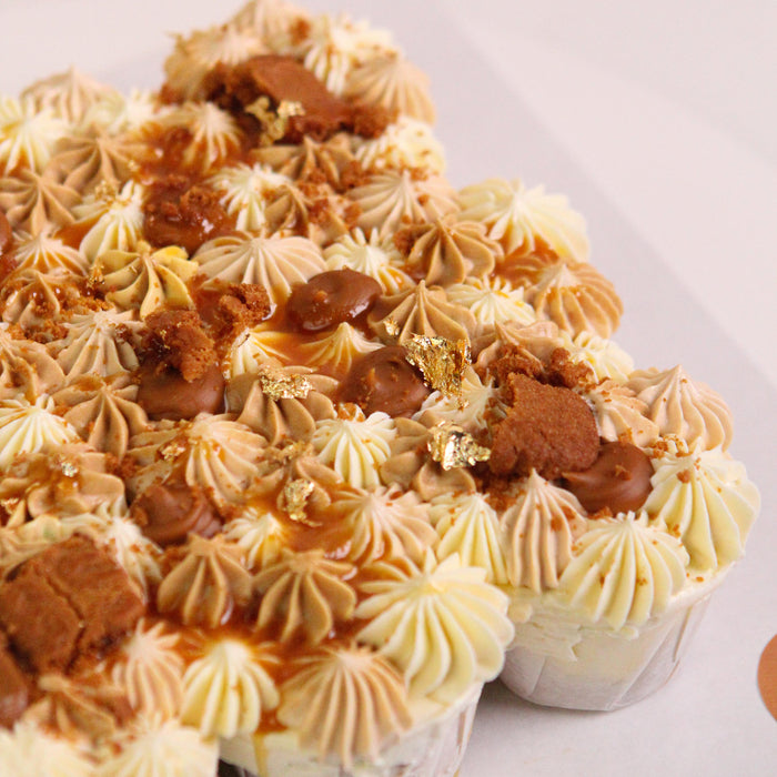 The Biscoff Pull-Apart Cupcakes 9 Pieces
