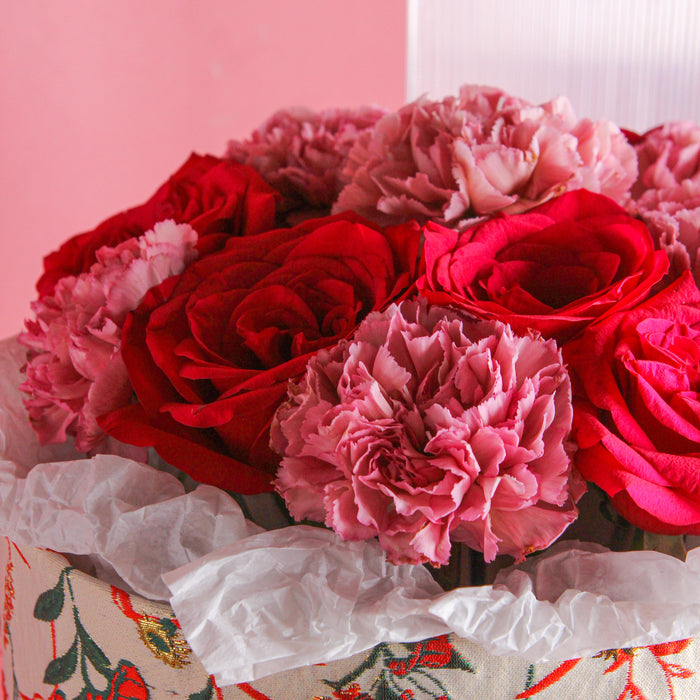 Oriental Fresh Flower Bouquet - Cake Together - Online Flower Delivery