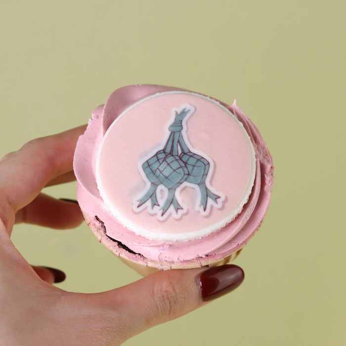 Raya Mubarak Cupcakes 6pcs