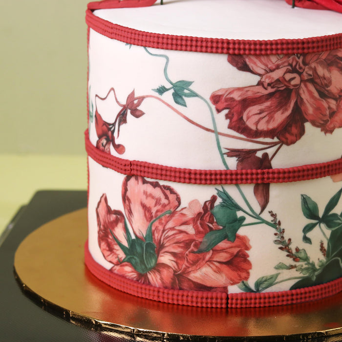 Mangkuk Tingkat Designer Cake 6 inch