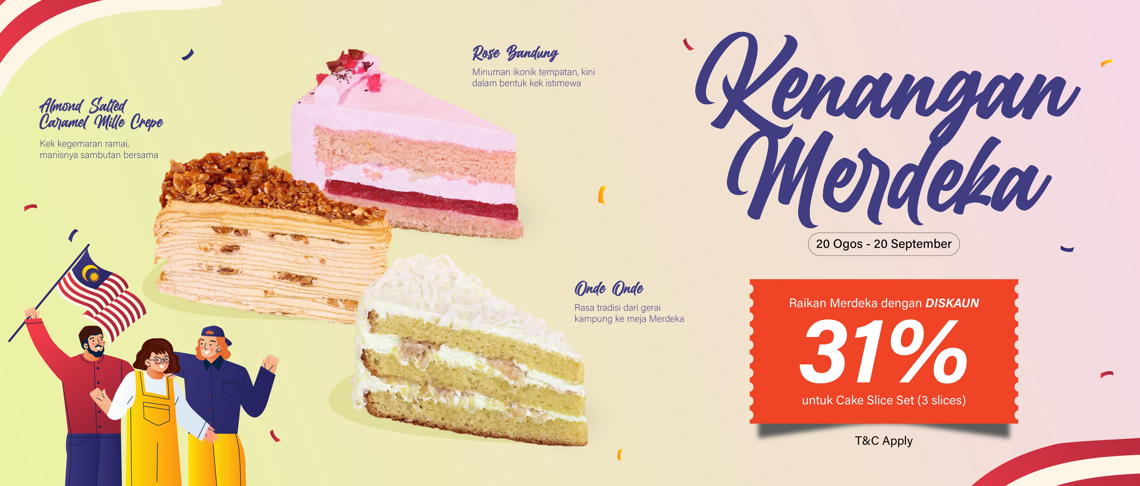 Pasaran Kek Terbesar Terbaik Malaysia - Kek Bersama — Cake Together