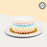 Rainbow Ruffled Cake 6 inch
