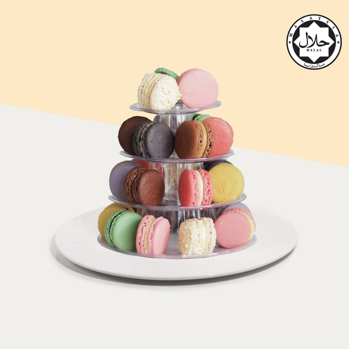 Macaron Tower 25 pieces