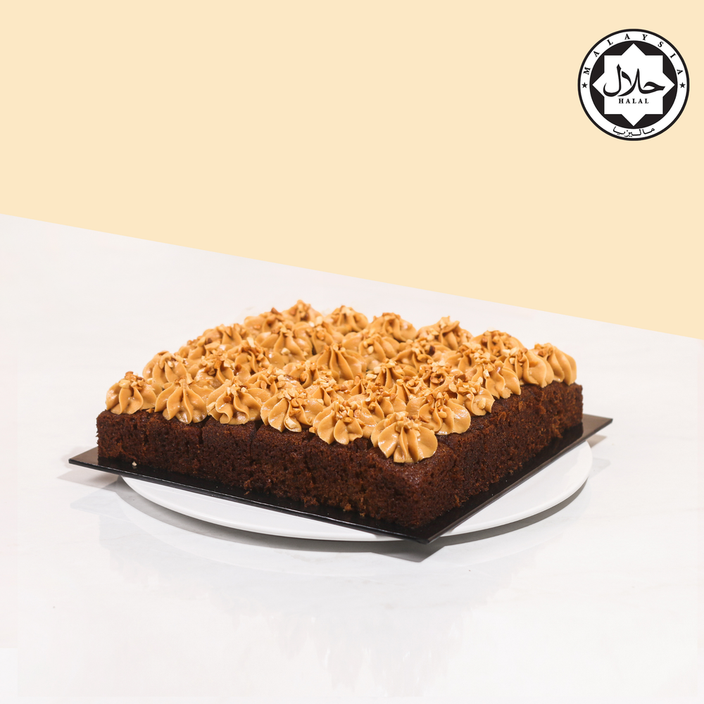 Gigitan Mentega Kacang Pisang 9 inci