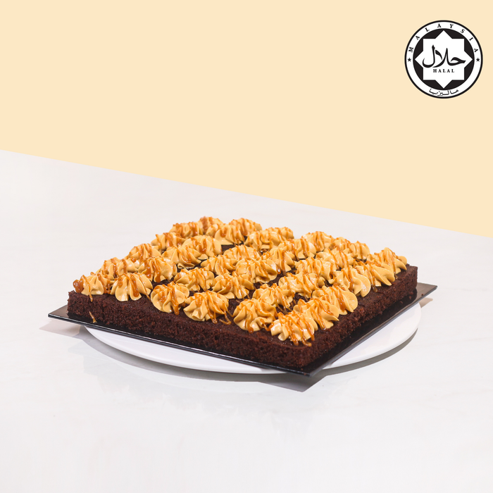 Salted Caramel Chocolate Cake Bites 9 inch