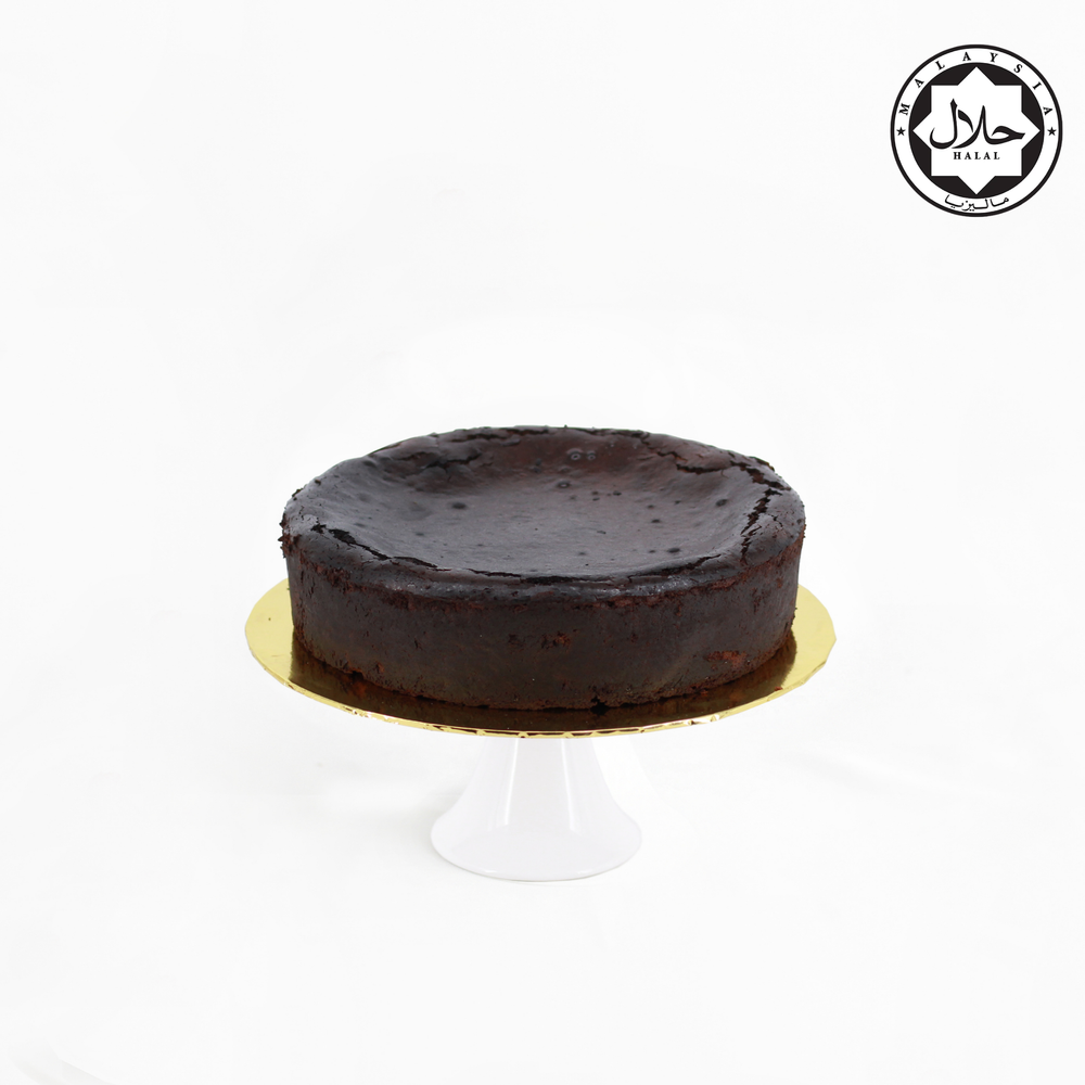 Chocolate Burnt Cheesecake 9 inci