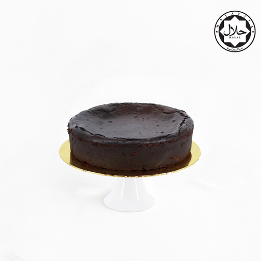 Chocolate Burnt Cheesecake 9 inci
