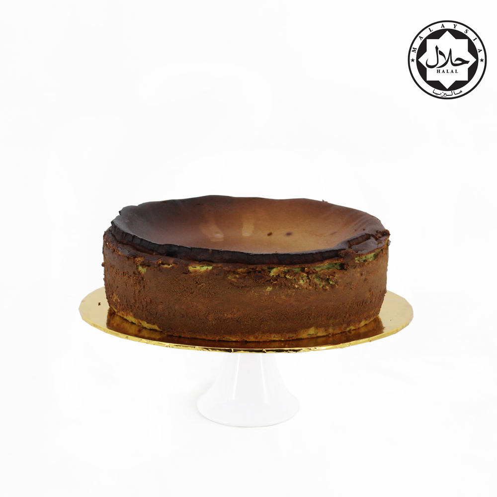 Matcha Burnt Cheesecake 9 inch