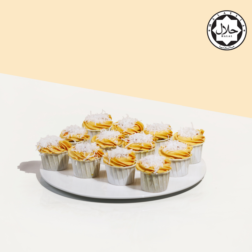 Pandan Gula Melaka Cupcakes