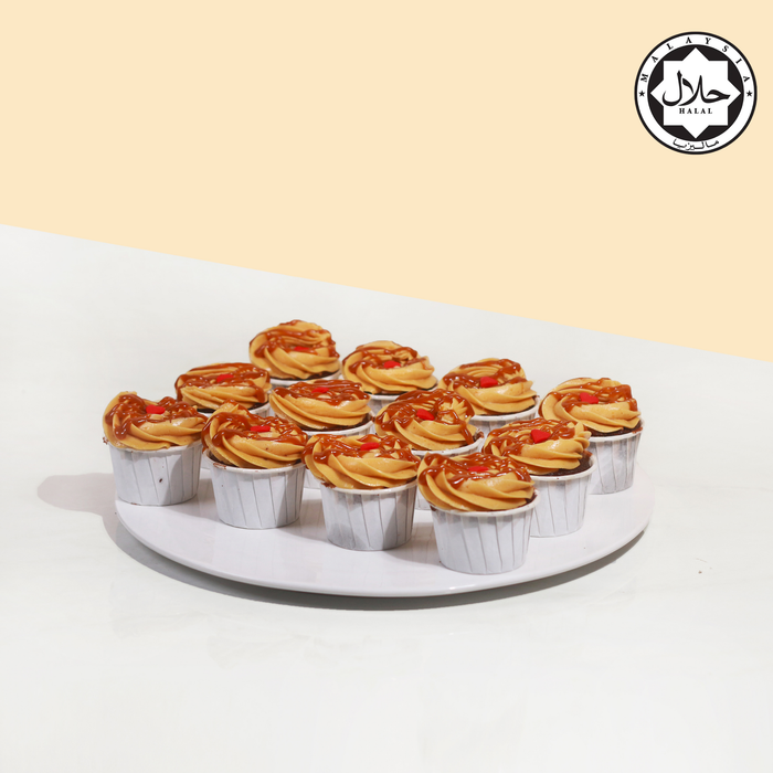 Salted Caramel Chocolate Cupcakes