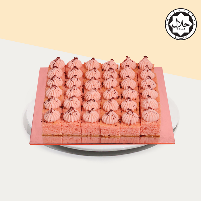Rose Bandung Cake Bites 8 inch (36 Pieces)