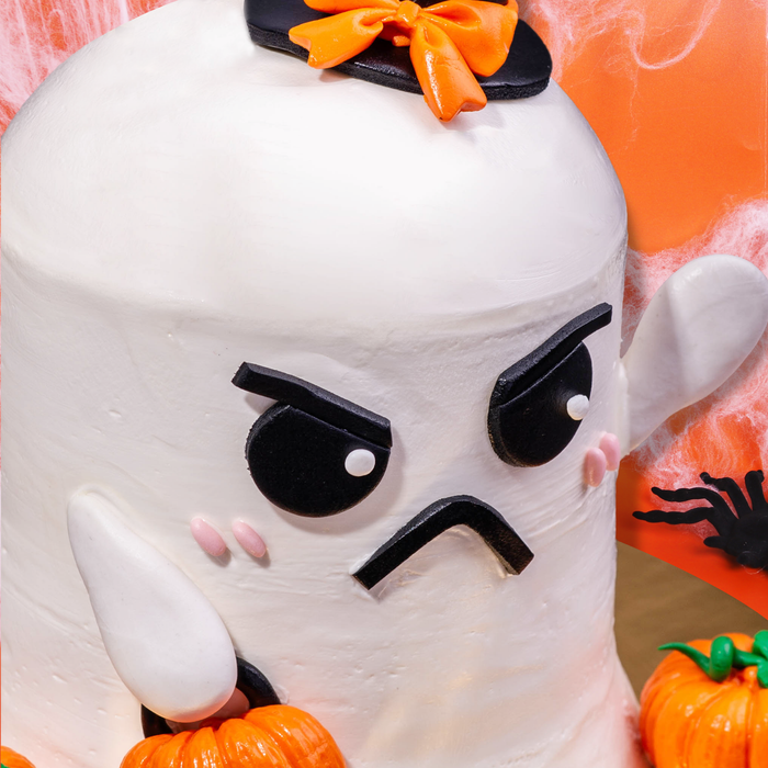 Boo Halloween Designer Cake 4 inch