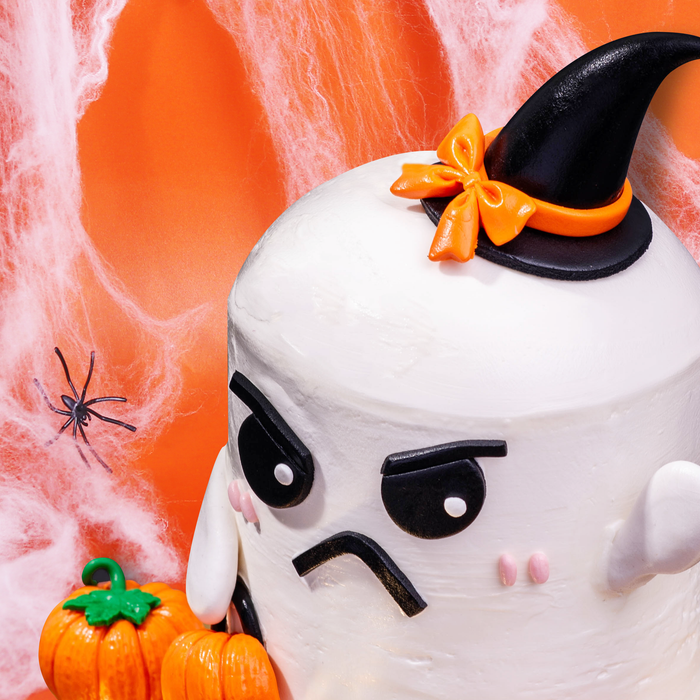 Boo Halloween Designer Cake 4 inch