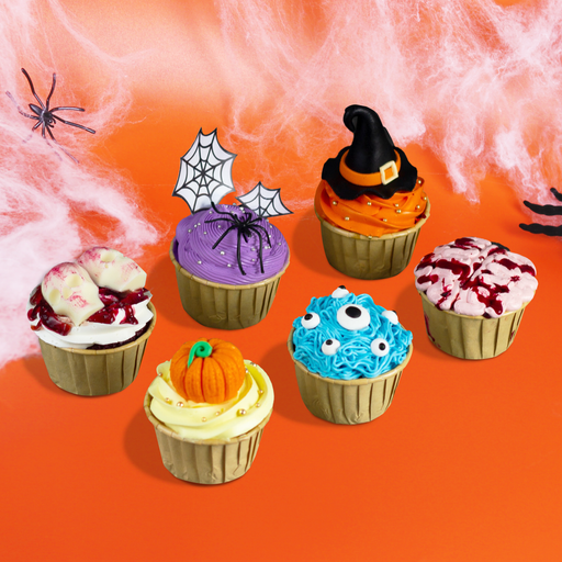 Halloween Cupcakes 6 Pieces