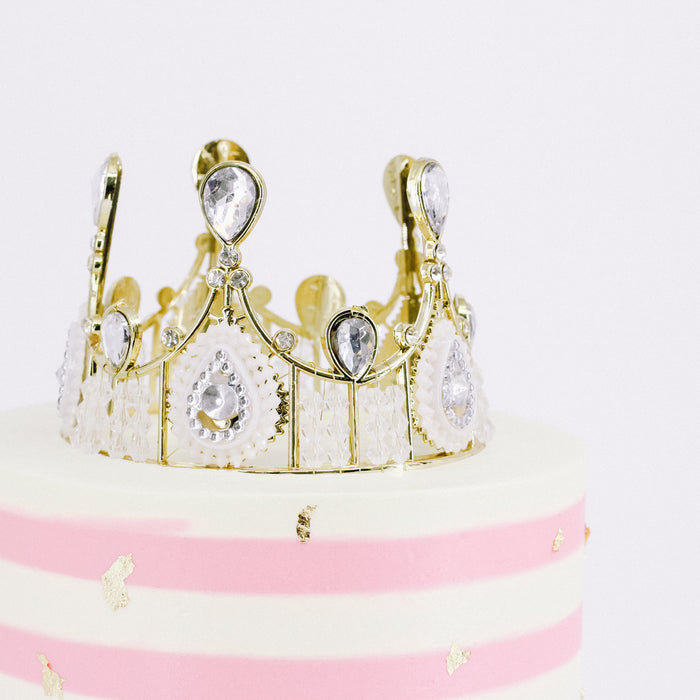Princess Crown Cake Topper/edible Crown Topper/ Princess Tiara - Etsy  Ireland