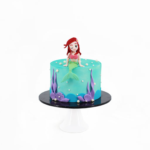  Winking Mermaid 6 inch - Cake Together - Online Birthday Cake Delivery