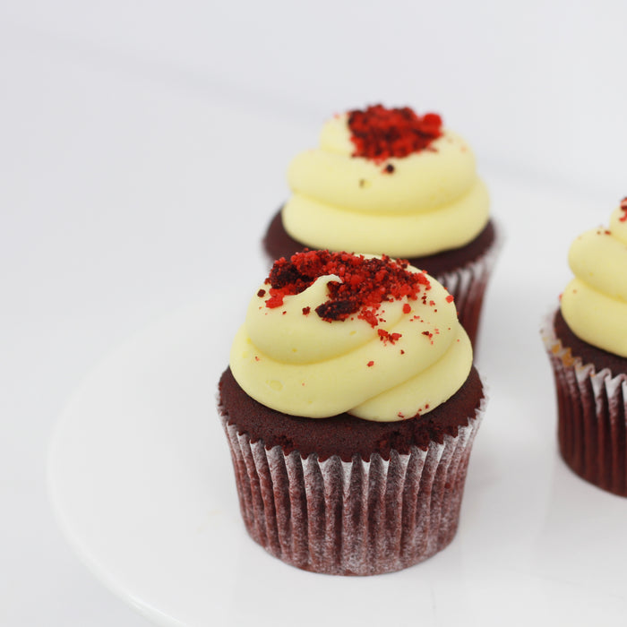 Red Velvet Cupcakes 12 Pieces - Cake Together - Online Birthday Cake Delivery