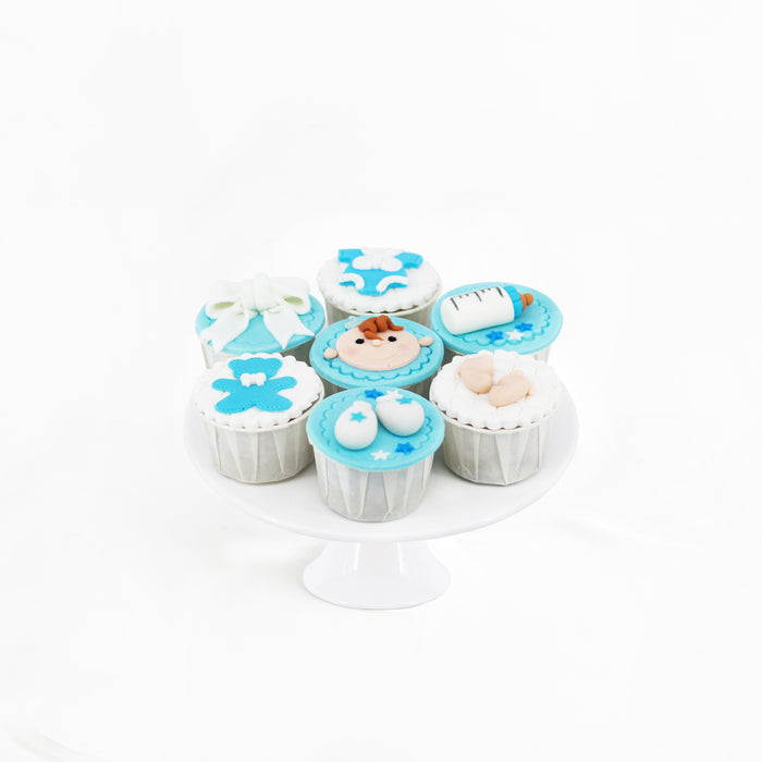 Baby Full Moon Cupcake Set - Cake Together - Online Birthday Cake Delivery