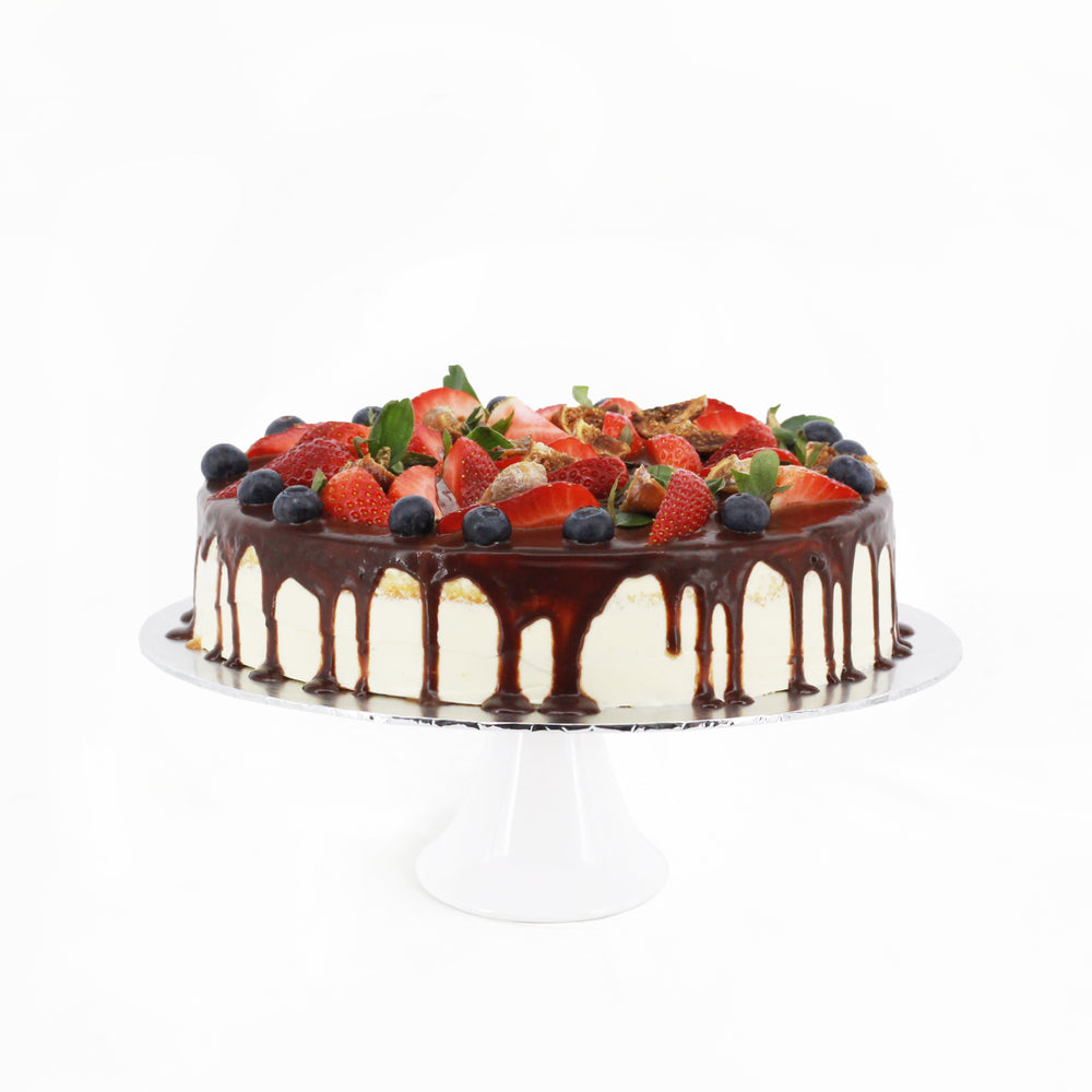 Victoria Chocolate Drip Cake 10 inch - Cake Together - Online Birthday Cake Delivery