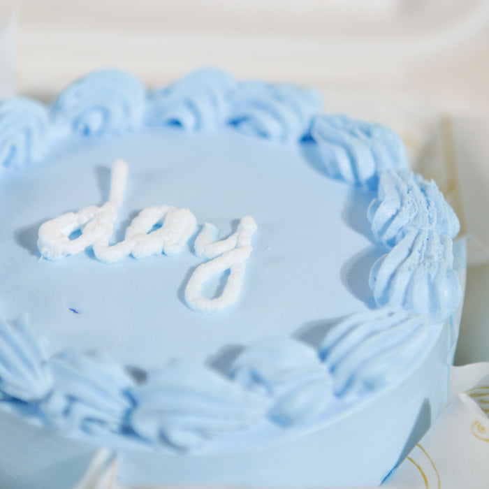 Blue Lunch Box Cake 4 inch - Cake Together - Online Birthday Cake Delivery
