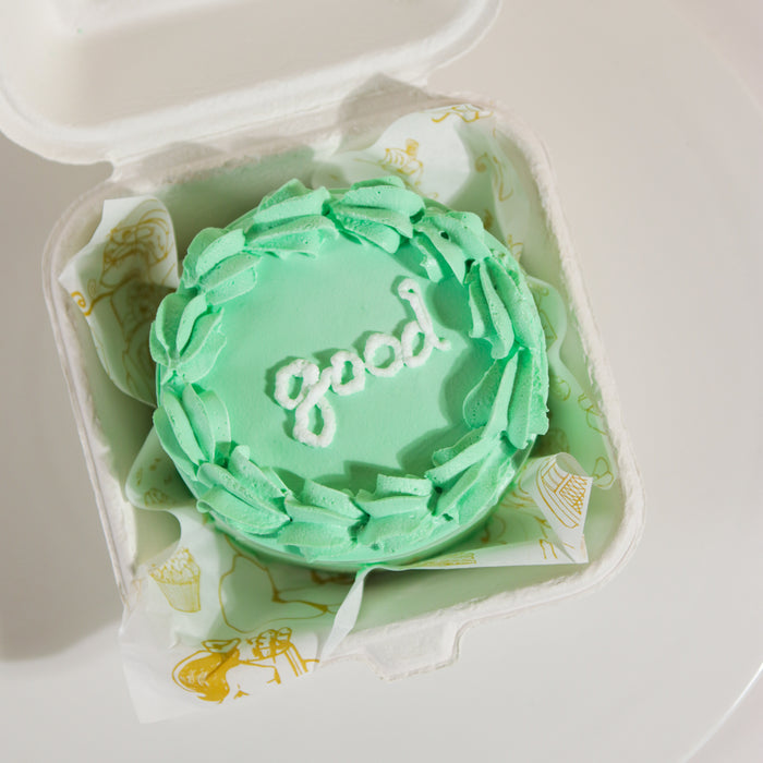  Green Lunch Box Cake 4 inch - Cake Together - Online Birthday Cake Delivery