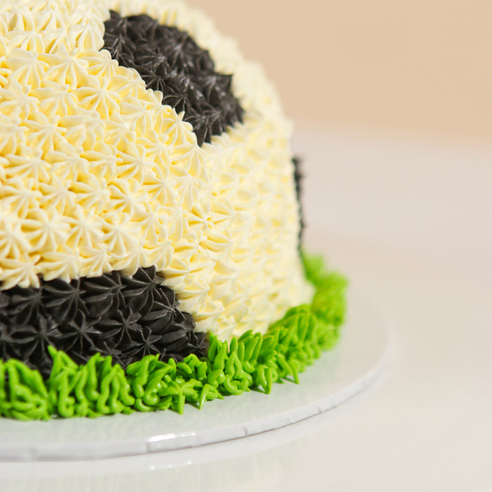 Soccer Theme Cake - Decorated Cake by Phey - CakesDecor