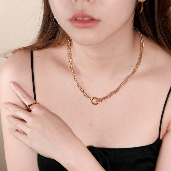 Adelina 14K Gold Plated Necklace