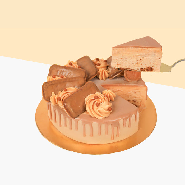 Lotus Biscoff Cake 7 inch - Cake Together - Online Birthday Cake Delivery