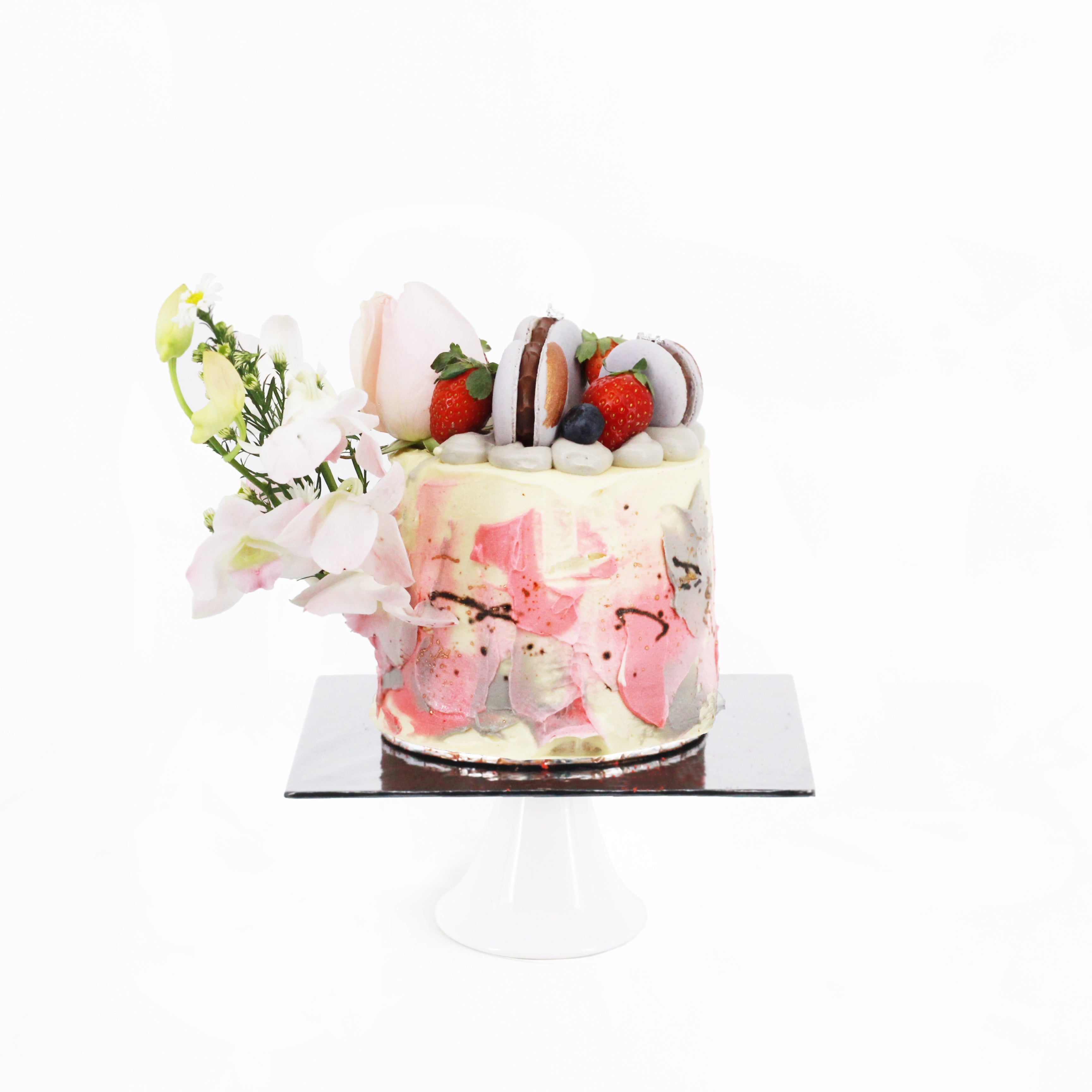 Floral Texture Cake — Sonder Bakehouse