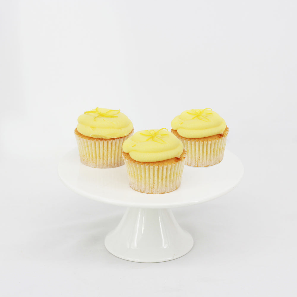 Lemon curd cupcakes of twelve