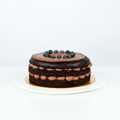 66% Valrhona dark chocolate cake