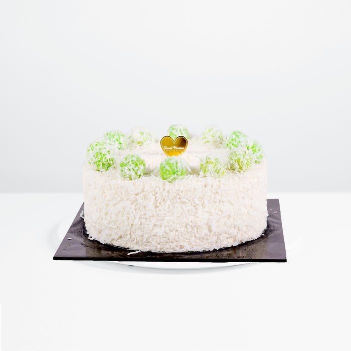 Cake inspired by nyonya kuih Ondeh Ondeh