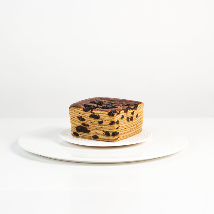 Indonesian layer cake filled with Californian prunes