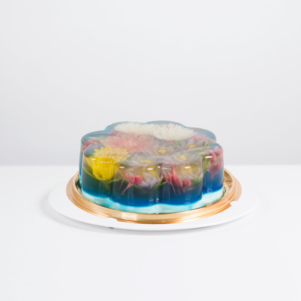 3D Flower Jelly Cake 8 inch