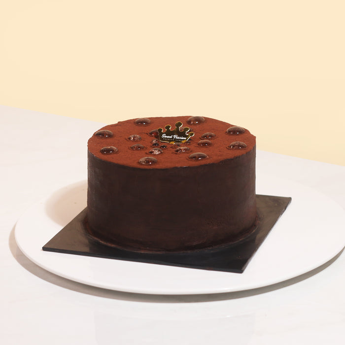 Belgian flourless chocolate cake