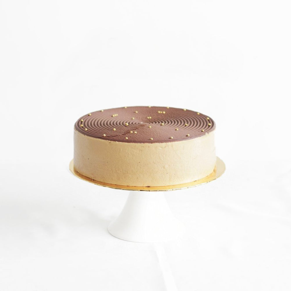 Whisky Salted Caramel Mousse 9 inch