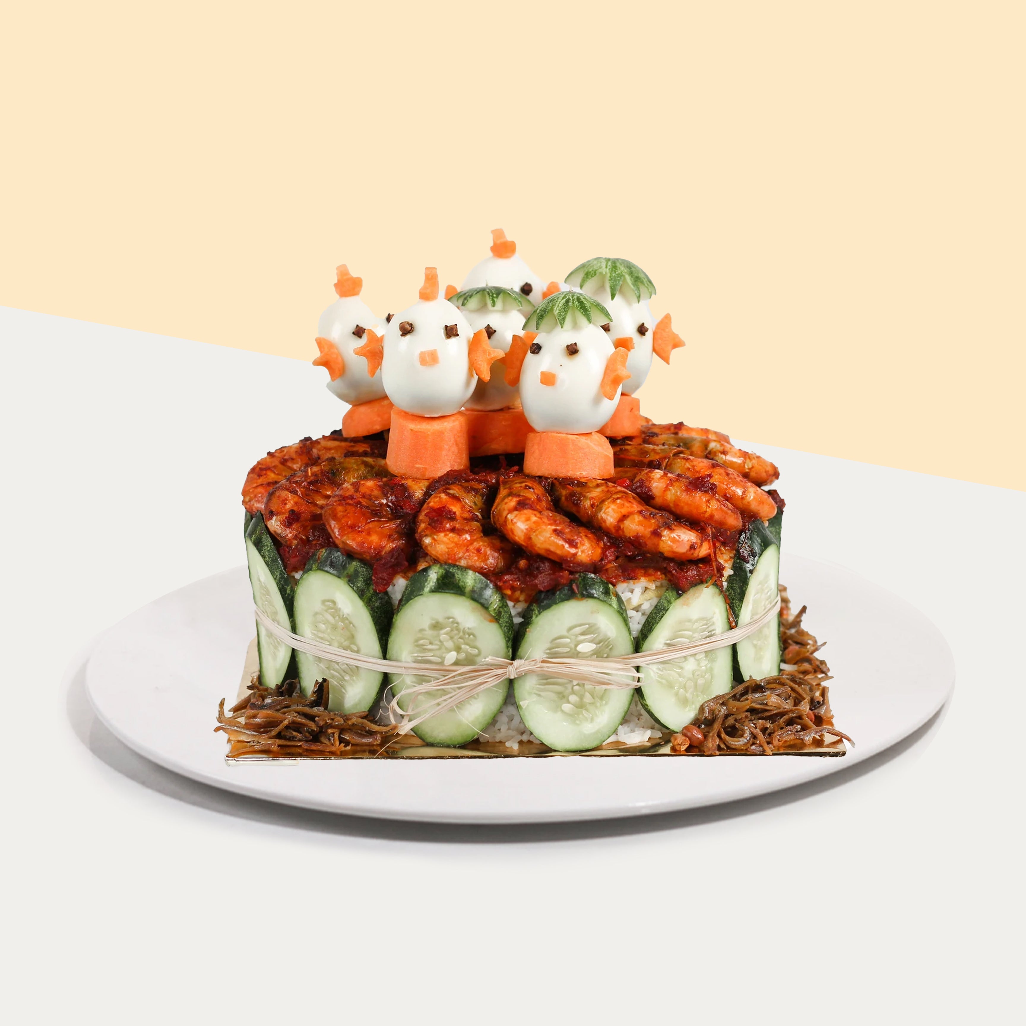 Nasi Lemak Cake for special occasions, Food & Drinks, Rice & Noodles on  Carousell