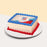 Rectangular edible image cake with customizable corporate logo