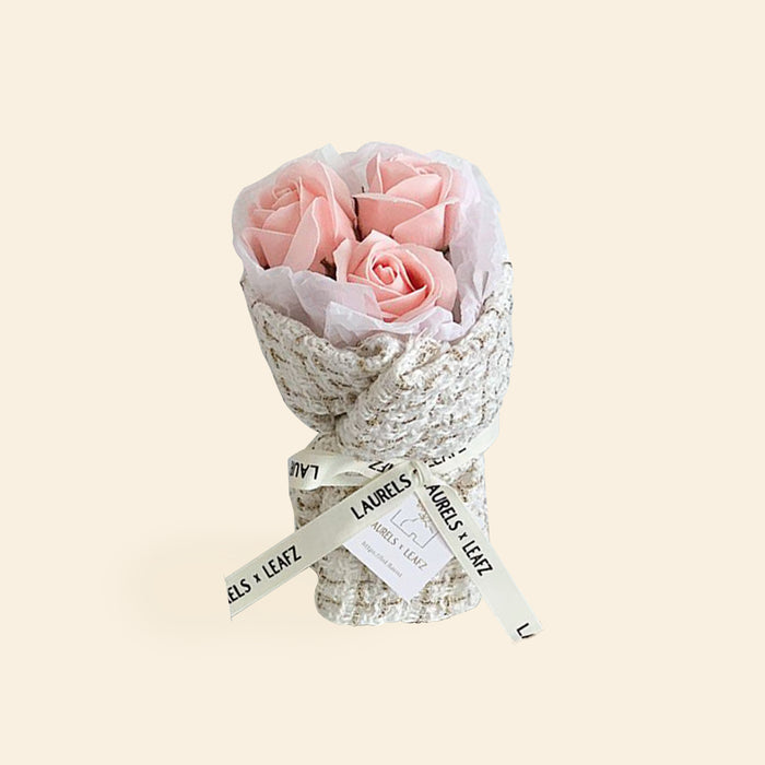 Mini Chanel Soap Rose Bouquet - Cake Together - Online Flower Delivery