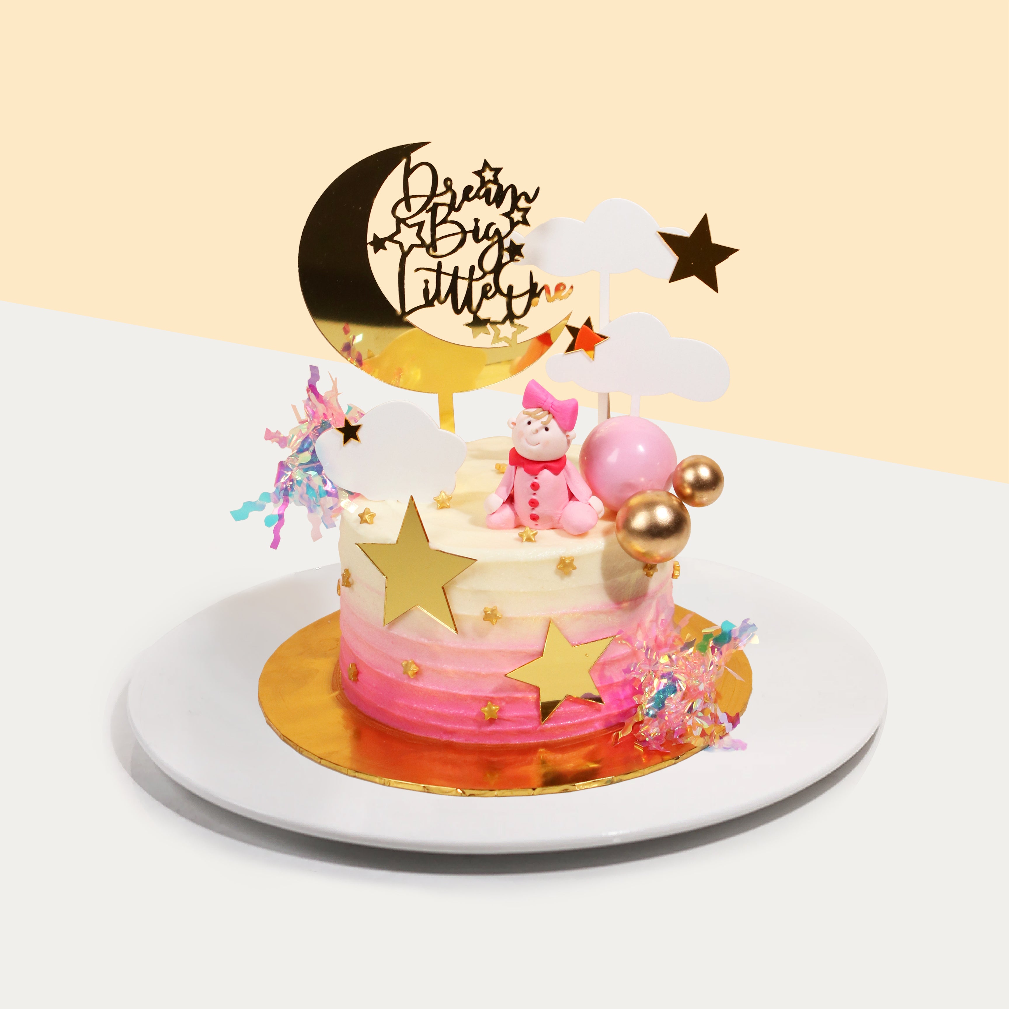 Number 5 Whip Cream Birthday Cake - B0472 – Circo's Pastry Shop