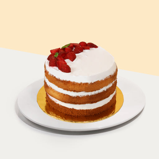 Strawberry Short Cake 6 inch - Cake Together - Online Birthday Cake Delivery