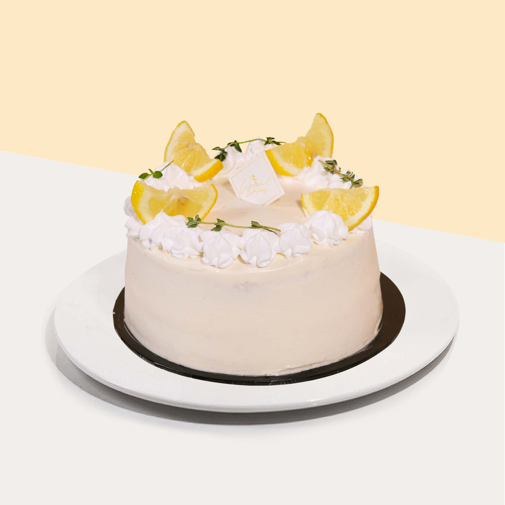 Honey lemon short cake