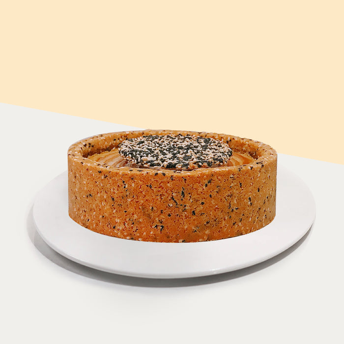 Caramel Cheesecake with Sesame 7 inch - Cake Together - Online Birthday Cake Delivery