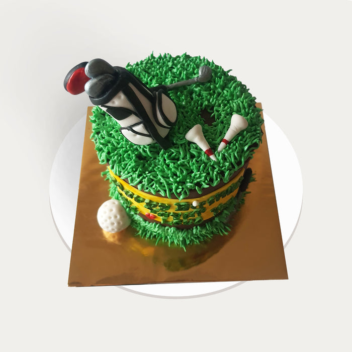 Golf Cake 5 inch - Cake Together - Online Birthday Cake Delivery