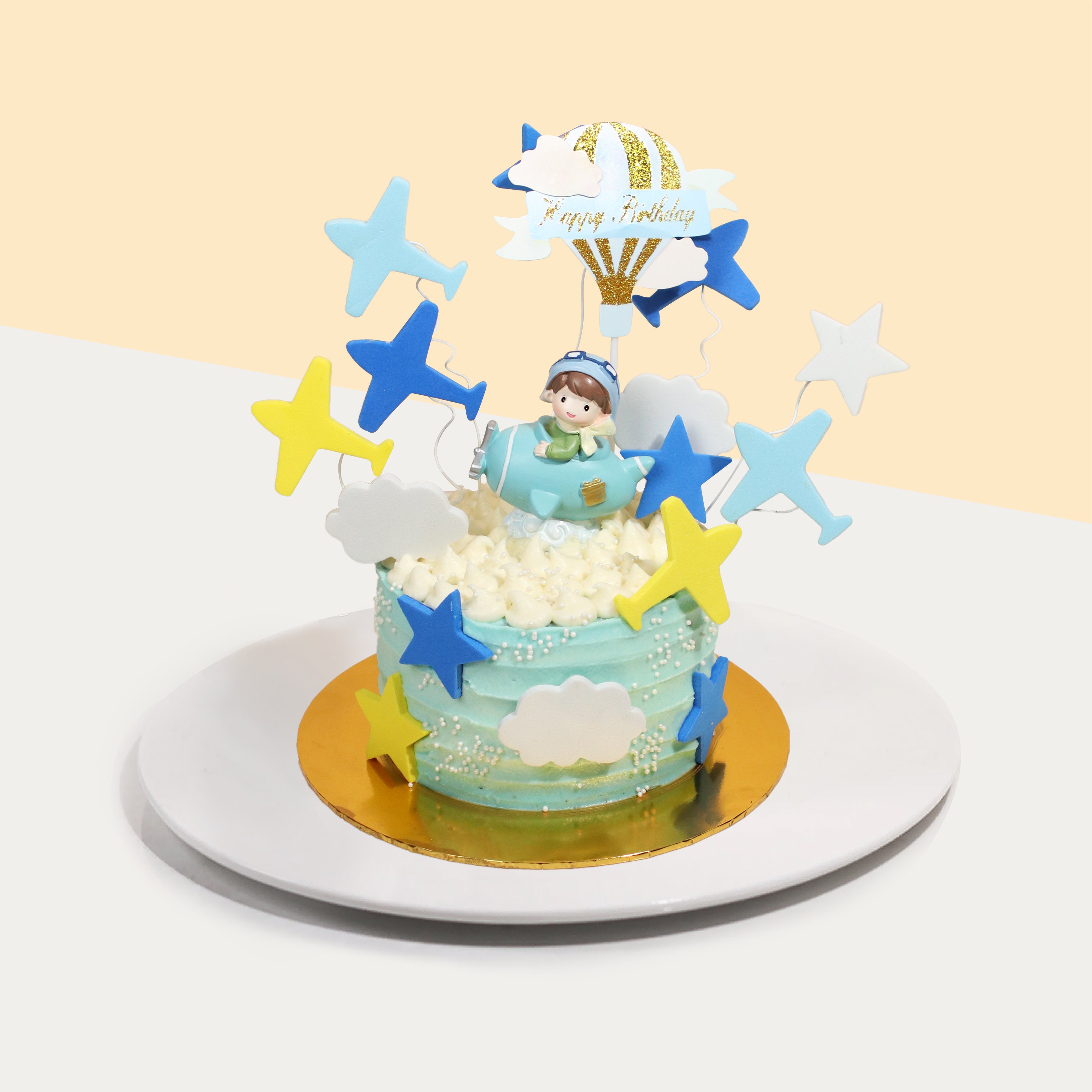 Cakes: High Flying Planes and Ruffles